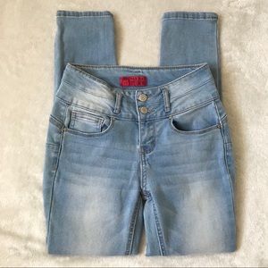 ankle skinny jeans | size: 1
